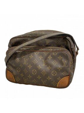 Louis Vuitton Shoulder Bag Monogram Nile Brown